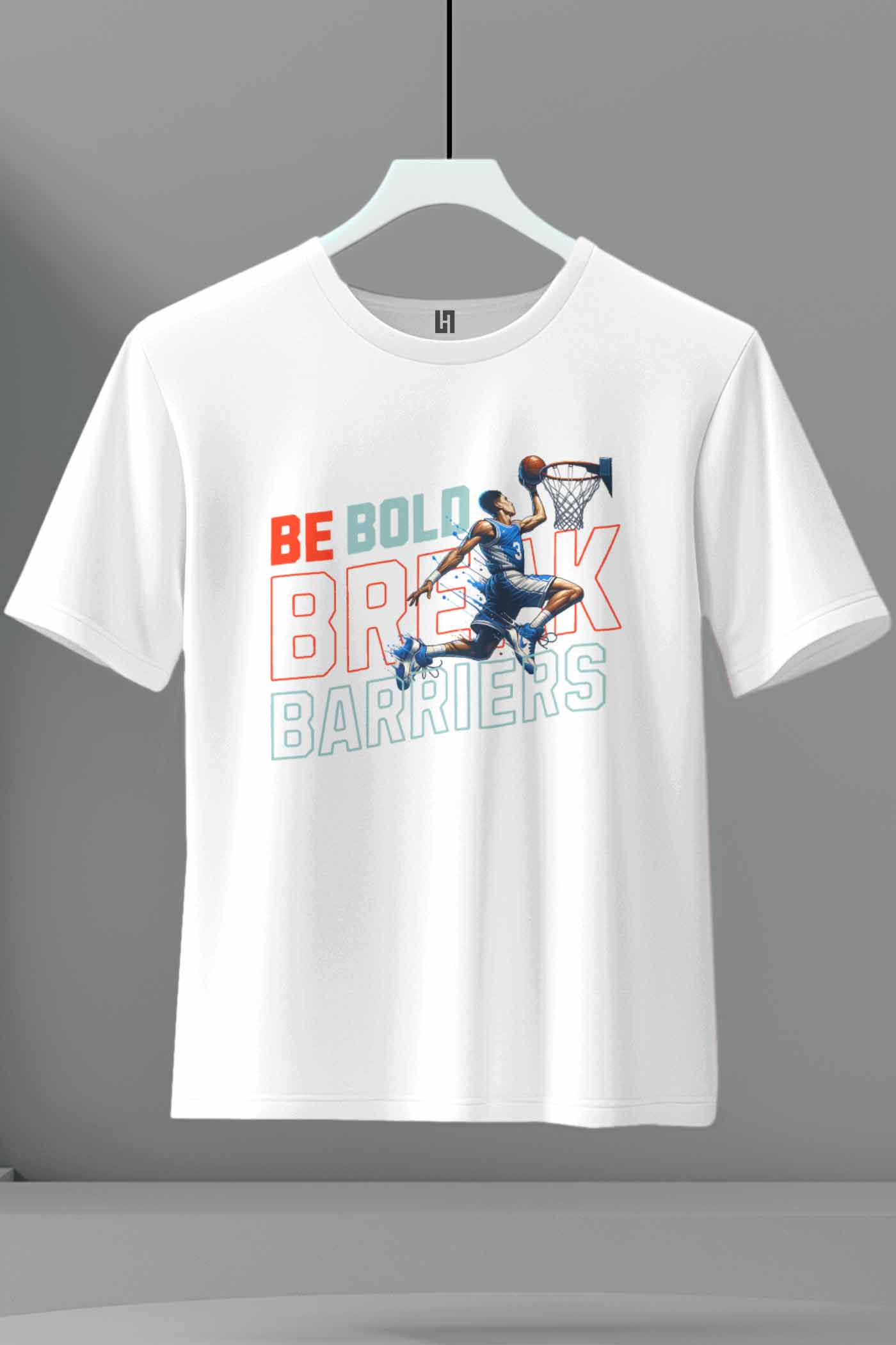 Be Bold Men Tshirt White
