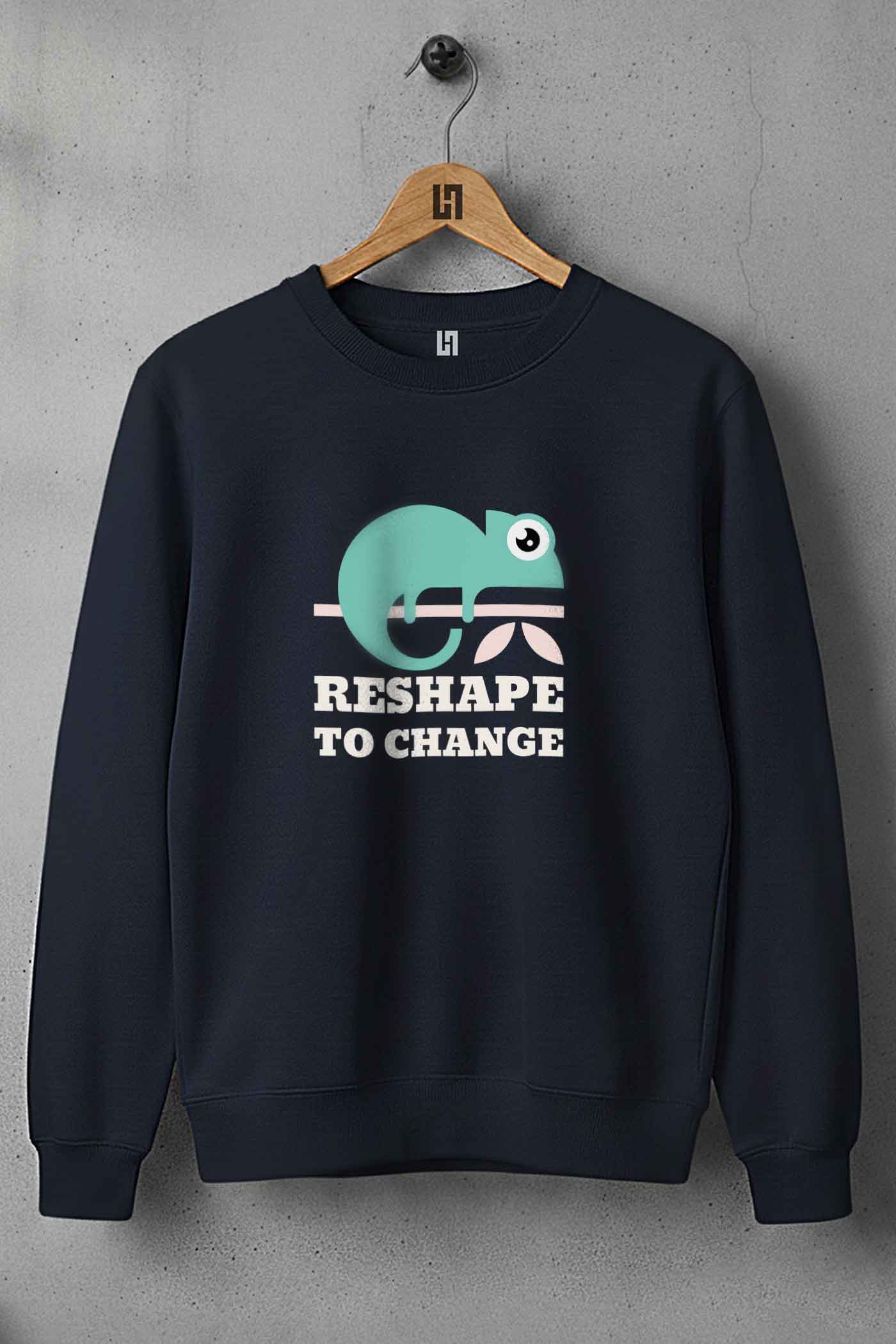 Reshape Classic  Sweatshirt Navy Blue