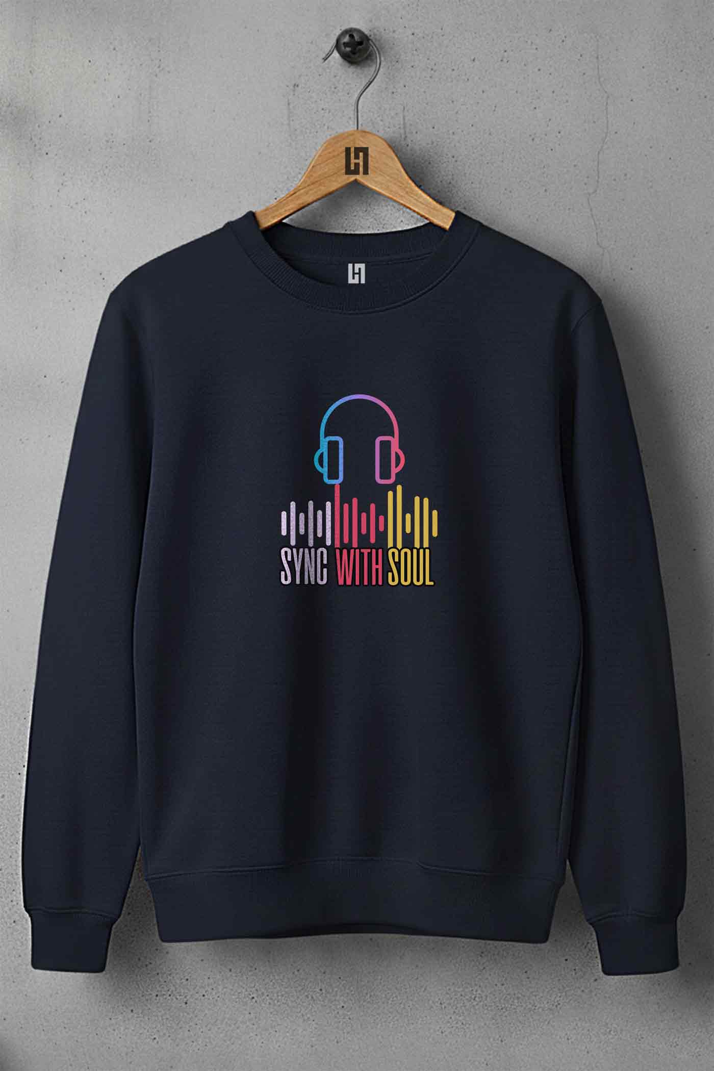 Sync Classic Sweatshirt Navy Blue